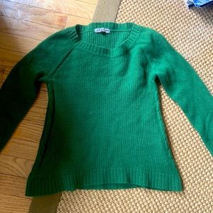 Kelly green wool sweater - Jigsaw - size small